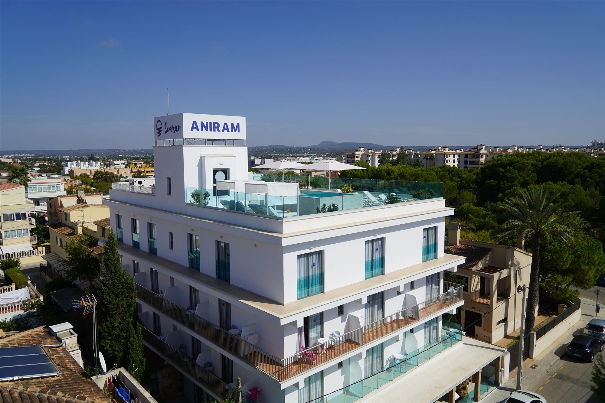 Hotel Seasun Aniram ปลายาเดปัลมา ภายนอก รูปภาพ